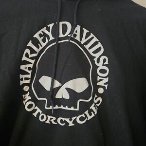 Harley-Davidson Black Jacket with Skull Motif